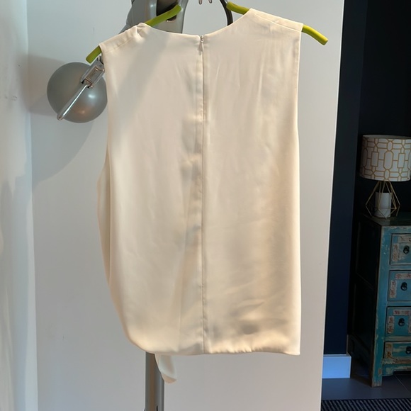 Babaton White Blouse - size M - with tie - Picture 5 of 5